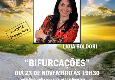 Algarve Toastmasters Club recebe Ligia Boldori para uma sessão especial