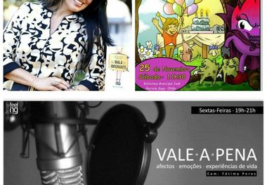 Rádio Fóia, programa Vale a Pena com Fátima Peres recebe a autora Ligia Boldori